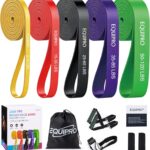 Resistance Bands, Exercise Bands, Resistance Bands for Working Out with Handles and Door Anchor, Workout Bands for Men Women with Protective Sleeve for Fitness Weights Work Out at Home