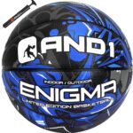 AND1 Enigma Basketball – Streetball for Indoor and Outdoor Use, Deep Channel Construction and Durability