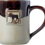 Cape Shore 16oz Hand-Crafted Stamped Potter’s Mug (Moose)