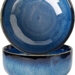 Serving Bowls – 22 Ounce Bowls Set – Ceramic Bowl Set of 2-5.75 inch for Salad, Soup,Cereal Bowls for Kitchen