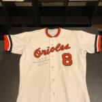 Cal Ripken Jr. 1981 Rookie MLB Debut Signed Game Used Jersey Mears 10 Ripken LOA – MLB Autographed Game Used Jerseys