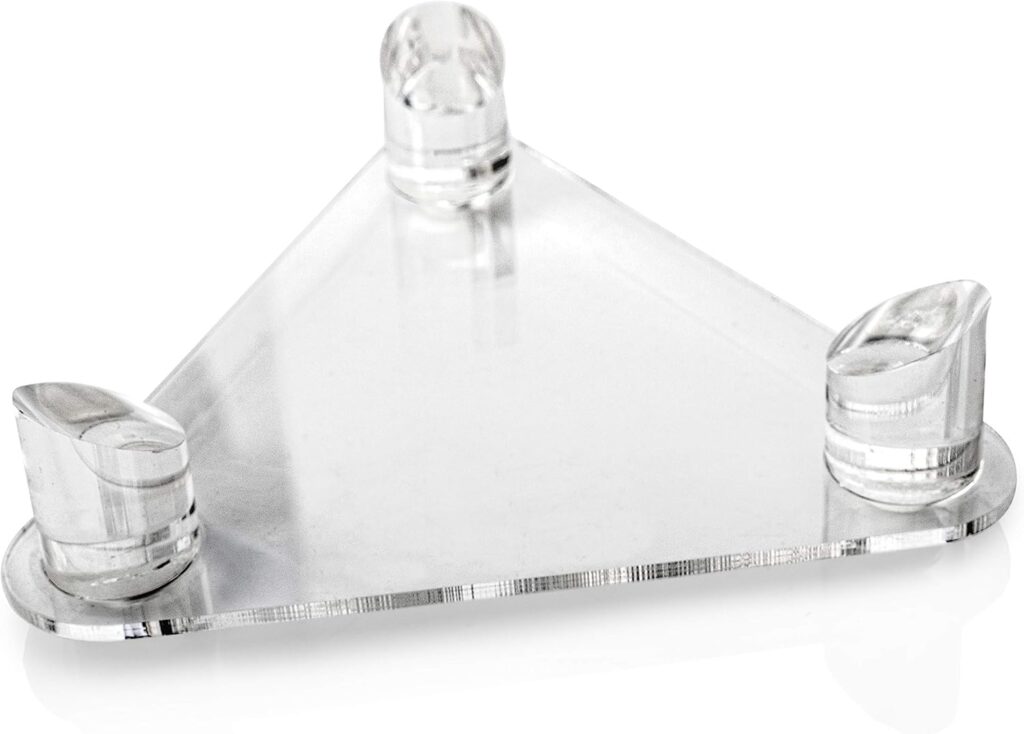 Basketball and Football Display Stand – Holder to Show Off Autograph and Game Used Balls – Also Holds Volleyball Soccerball Rugby or Bowling – Better Than Display Case