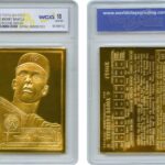 1952 Topps Mickey Mantle 22K Gold Rookie Card Design #311 – Graded GEM Mint 10