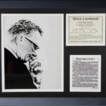 Legends Never Die Vince Lombardi Creed Framed Photo Collage, 11×14-Inch,Black