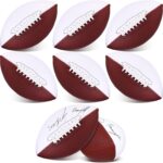 Syhood Pcs Autograph Blank Footballs 12 Inches Sports Outdoor Signing Foot Ball American Footballs for Kids Adults Foot Ball Anniversary Birthday