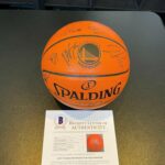 2016-17 en State Warriors NBA Champs Team Signed Game Basketball Beckett COA – Autographed Basketballs