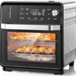 Nuwave Combi Steam Oven, Non-Toxic Stainless Steel Multi-Cooker with Air Fry, Steam, Sous Vide, Toast & More, 50-450°F Precision, 120 Presets, Moisture Control, Programmable, Easy to Clean