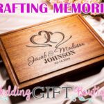 Personalized Cutting Board, Custom Wedding, Anniversary or Housewarming Gift Idea, Wood Engraved Charcuterie, for Newlyweds and Couples, Two Hearts Design 027