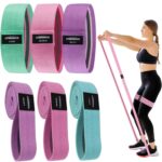 Fabric Resistance Bands for Working Out, 3 and 4 Levels Booty Bands Long Resistance Bands for Women and Men | Elastic Bands for Exercise Bands Resistance Workout Bands Resistance