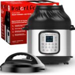 Instant Pot Duo Crisp 11-in-1 Air Fryer and Electric Pressure Cooker Combo with Multicooker Lids that Air Fries, Steams, Slow Cooks, Sautés, Dehydrates, & More, Free App With Over 800 Recipes, 6 Quart