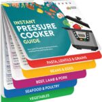 Instant Pot Magnetic Cheat Sheet Magnet – Instant Pot Accessories – Cookbooks Pressure Cooker Cooking Guide – 7”x 6” Instapot Booklet – Instantpot Cooking – Kitchen Gifts for Women – Kitchen Gadgets