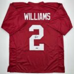 Facsimile Autographed Ryan Williams Alabama Red Reprint Laser Auto College Football Jersey Size Men’s XL
