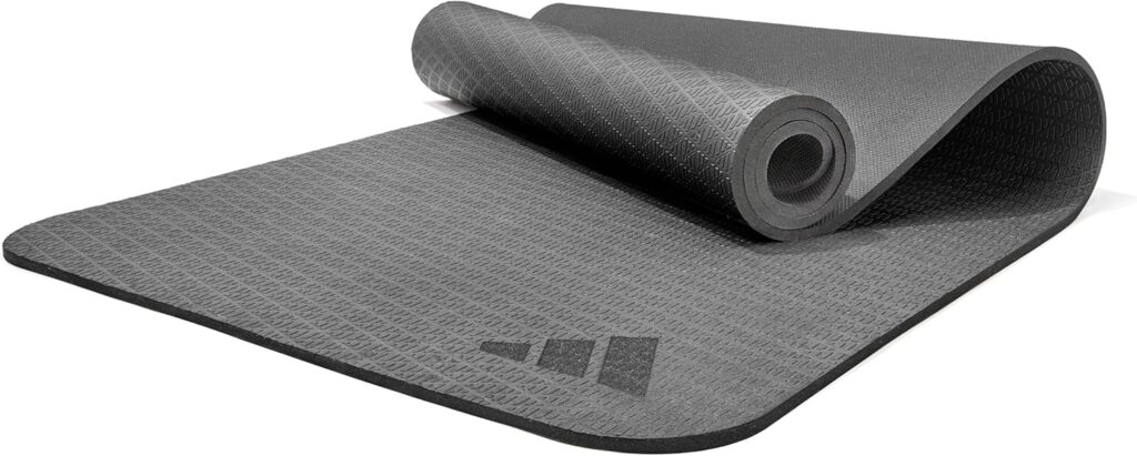 adidas Yoga Mat – Eco Friendly – Non Slip, Durable Textured Surface