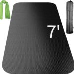 Large Exercise Mat,Exercise Equipment Mat,Treadmill Mat, Exercise Bike Mat, Workout Mats for Home Gym Mats Gym Flooring Rubber Workout Mat Fitness Mat Large Yoga Mat Cardio Mat for Weightlifting, Jump Rope, Non-slipping