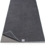 Gaiam Yoga Mat Towel Microfiber Mat-Sized Yoga Towel for Hot Yoga