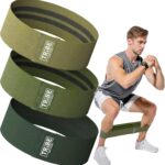 Tribe Lifting Fabric Resistance Bands for Legs – Workout Bands Resistance Bands for Men and Women – Booty Bands for Working Out – Exercise Bands Resistance Bands Set – Elastic Bands for Exercise