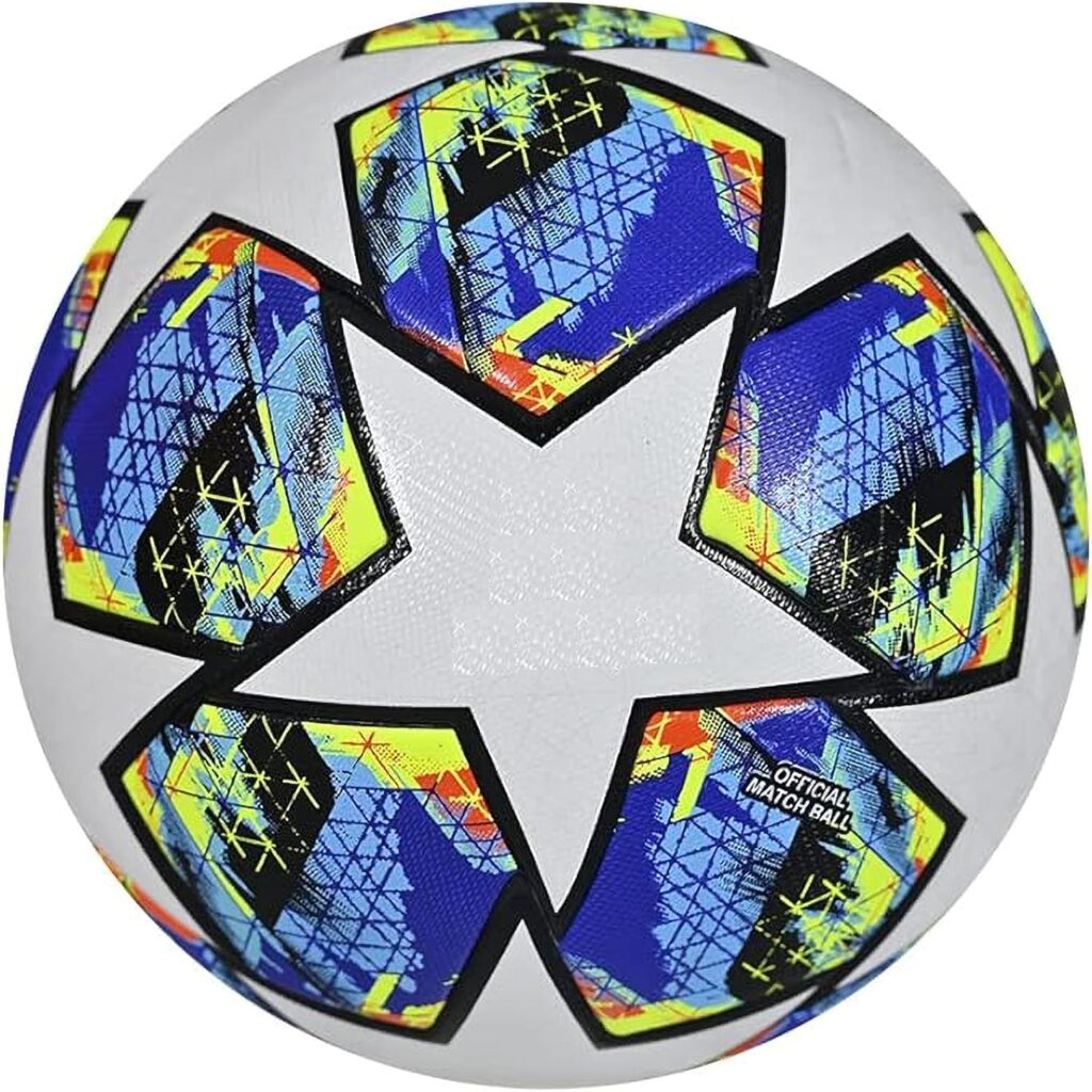 Generic Champions League Football Fans Memorabilia Soccer Collectible Size:5 Best Gift for a Child’s Birthday, Blue