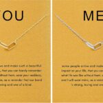 Baydurcan Pendant Necklace for Women Evil Eye Ankh Bow Necklace for Friends Sister Birthday Just Because Christmas Gifts