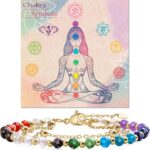 Farfume Crystal Bracelet Beaded Bracelets for Women 4mm Natural Stone Beads Gemstone Handmade Anxiety Jewelry Gifts