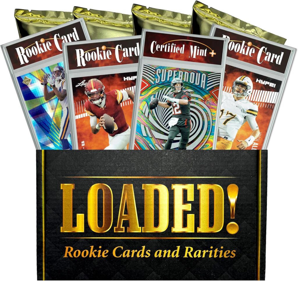 LOADED! Football Collector’s Box: 4 Certified Mint+ Rookie Cards & Rarities – Jayden Daniels, Josh Allen, Joe Burrow, Travis Hunter, Bo Nix & More