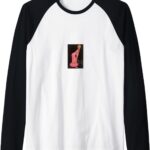 Rusty Warren Pink Show Gown Autographed Vintage Raglan Baseball Tee