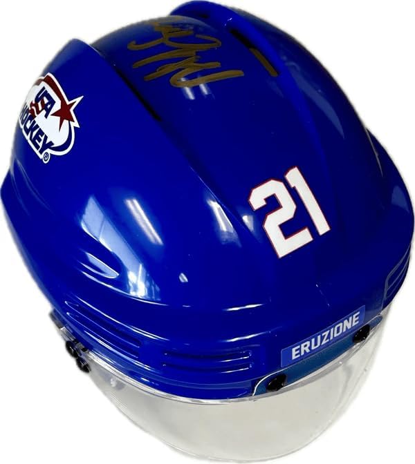 Mike Eruzione Miracle on Ice CCM Mini Hockey Helmet Hand Signed