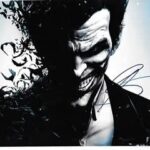 Voice Actor Troy Baker As joker Signed the bat-man 8×10 video game