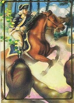 Uneasy Alliance trading card (The Revolutionary War) 1995 Bon Air Native Americans #27