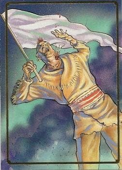 Truce Party Attacked trading card (The Black Hawk War) 1995 Bon Air Native Americans #54