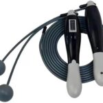 Jump Rope, Weighted Jump Rope for Fitness, Skipping Rope with Counter – Heavy Handles, Adjustable Length – Cordless Jumping Rope for Men Women Kids Fitness Exercise Training