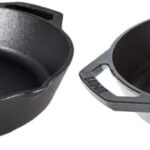 Lodge Cast Iron Skillets Bundle (L10SKL + L8SKL)