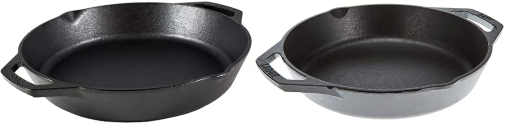Lodge Cast Iron Skillets Bundle (L10SKL + L8SKL)