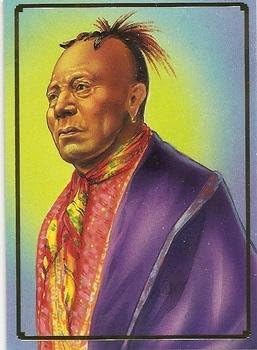 Thayendanegea trading card (Great Indian Leaders) 1995 Bon Air Native Americans #26