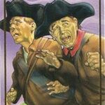 The Americans Retreat trading card (Little Turtle’s War) 1995 Bon Air Native Americans #33