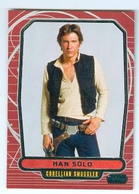 Han Solo trading card Star Wars Galactic Files 2012 Topps #97 Harrison Ford