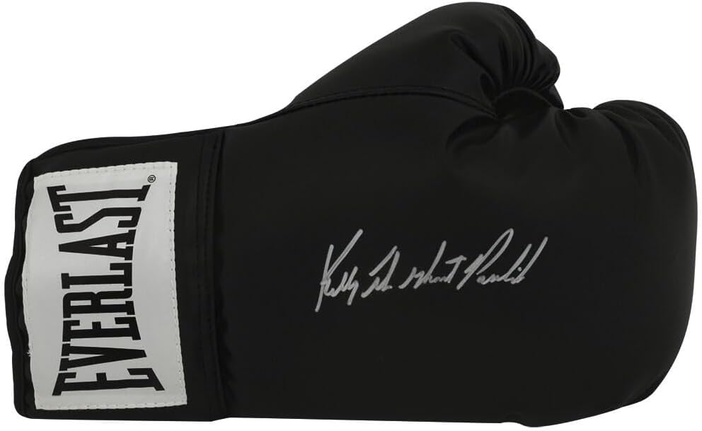Kelly Pavlik Signed Everlast Boxing Glove w/The Ghost – Autographed Boxing Gloves