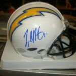 Legedu Naanee Autographed Signed Mini Helmet San Diego Chargers Ink UDA – Autographed NFL Mini Helmets
