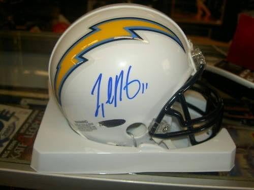 Legedu Naanee Autographed Signed Mini Helmet San Diego Chargers Ink UDA – Autographed NFL Mini Helmets
