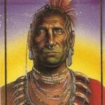 Quashquame trading card (The Black Hawk War) 1995 Bon Air Native Americans #51