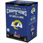Factory-Sealed 2022 Panini Los Angeles Rams NFL Super Bowl LVI Champions 36-Card Limited Edition Set – Unopened Blaster Box