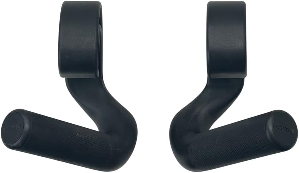 Kensui Swissies45: Angled Grip Handle Attachment for Pull-up Bars, Barbells and Resistance Bands