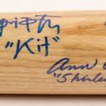 Topps A League Of Their Own Autographed Bat – Lori Petty, Megan Cavanagh, Ann Cusack! – Autographed Mlb Bats