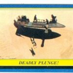 Battle of Sarlacc Pitt trading card Star Wars Return of the Jedi 1983 Topps #148 Luke Skywalker Fighting