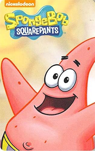Patrick Star trading card Sponge Bob arcade 2015#004