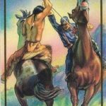 Routing the Cavalry trading card (The Sioux Wars) 1995 Bon Air Native Americans #68