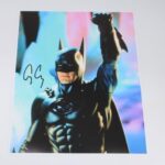 Batman & Robin Bruce Wayne’ George Clooney Signed Autographed 11×14 Poster Photo Loa