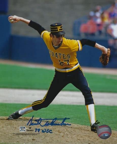Autographed Kent Tekulve “79 WSC” 8×10 Pittsburgh Pirates Photo
