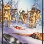 The Vigilantes Strike trading card (The Paxton Riots) 1995 Bon Air Native Americans #25