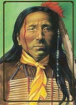 Short Bull trading card (The Sioux Wars) 1995 Bon Air Native Americans #72