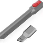LANMU Crevice Tool Vacuum Attachments Compatible with Dyson V15 V12 V11 V10 V8 V7 Gen5 G5 Outsize Vacuum Cleaner, with Narrower Nozzel for Hard-to-Clean Crevice